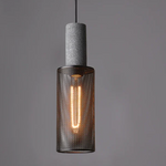 Concrete industry pendant lamp