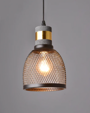 Concrete industry pendant lamp