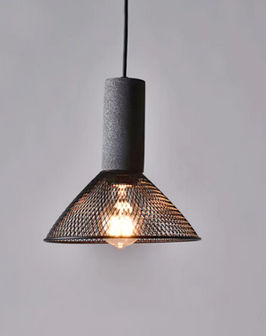 Concrete industry pendant lamp
