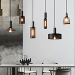Concrete industry pendant lamp