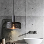 Concrete industry pendant lamp