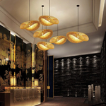 BAMBOO WEAVING HANGING LIGHT - RATTAN PENDANT LIGHT