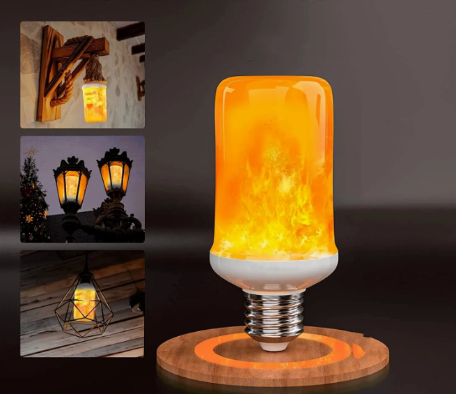 Golden Flame effect E27 Bulb